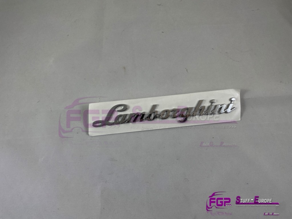 OEM Lamborghini Aventador emblem script new
